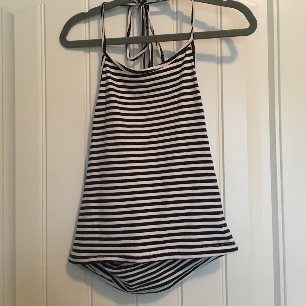 Halter crop brandy Melville